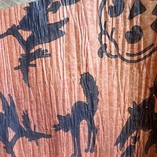 Halloween witch black cat pumpkin crepe paper steamer 0LD roll picture
