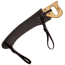 Outfitters Supply Hand Saw, Fanno Trail Saw with Premium Leather Scabbard & C... picture