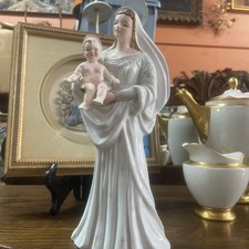 1949 Florence Ceramic Madonna and Child Rare picture