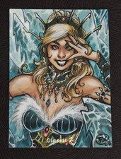 2023 Mew Studio Classic 2 Snow Queen 1/1 Sketch By ART OF EFFIX picture