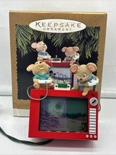 Video Party Magic Light Moving 1996 Hallmark Keepsake Ornament -  picture