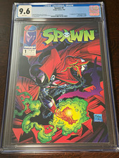 FREE SHIPPING Spawn #1 CGC 9.6 White Pages Image Comics 1992 Todd McFarlane picture