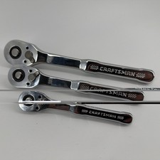 NEW Craftsman Ratchet Lot 1/2, 3/8 & 1/2 picture