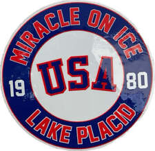 Miracle on ice 1980 Sticker 3 Inches Round picture