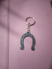 Horseshoe 3d Printed Keychain picture