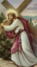 Prayer to the Wound in the Shoulder A - Laminated Holy 25 CARDS picture