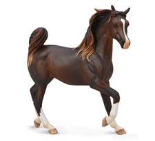 Breyer CollectA Arabian Mare Liver Chestnut Toy Figurine #88955 picture