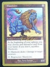 Masticore Gold Border - UDS - Mtg Card #23Z picture
