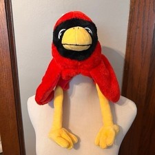 St. Louis Cardinals Plush Fred Red Bird Hat Embroidered Baseball MLB Mascot picture