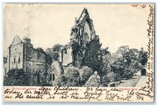 1903 Dryburgh Abbey On The Banks of the River Tweed Scotland Postcard picture