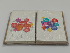 easykart labels 20 Christmas Greeting Cards with Envelopes and Sealing Stickers picture
