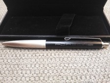 VTG. MONTBLANC Carrera Ballpoint Pen N° 592 perfect BLACK & MATE STEEL picture