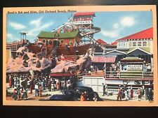 Vintage Postcard 1930-1945 Noah's Ark Slide Old Orchard Beach York Maine (ME) picture