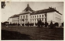 Old postcard AK ORASTIE-BROOS SZÁSZVÁROS Liceul Aurel Vlaicu ROMANIA (500812) picture