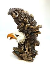 Bald Eagle Figurine Resin Sculpture American Bald Eagle USA picture