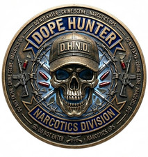 Dope Hunter Narcotics Division Law Enforcement Crime Scene Don't Enter  4
