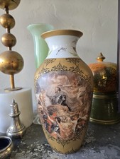 EGERIA HUTSCHENREUTHER  VASE GERMANY 1814   GOLD ENCRUSTED 11