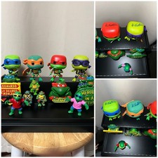 TMNT kevin eastman signed funko pop, Vintage Accessories Extra W/hard Case. picture
