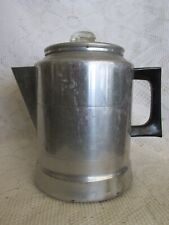 Vintage Comet Aluminum 9 Cup Stovetop Coffee Pot picture