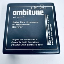 Vintage 1978 Ambitune Radio 4 Longwave to MW Converter Ambit UK Rare UNTESTED picture