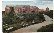 RUSSIA LITHUANIA VILNIUS CASTLE RUINS 1900 GRANBERGS POSTCARD SEE SCAN 042 picture