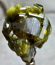 43 CT Natural Green Demantoid Garnet Crystals  on Matrix From Belquys mountain picture