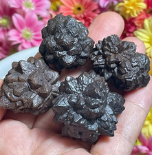 4 PCS Prophecy Stone Egypt , Prophecy Hematite , Pseudomorph , Energy Crystal picture