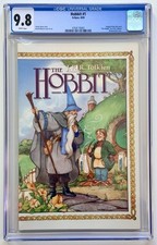THE HOBBIT #1 ◉ CGC 9.8 * 1ST PRINT * Gandalf * ECLIPSE 1989 * NEW CASE  👀 picture