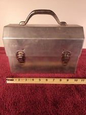 VINTAGE RESTORATION HARDWARE Aluminum Lunchbox  picture