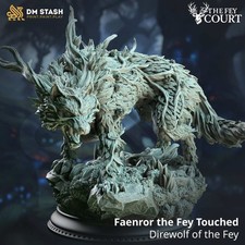 Werewolf Miniature - Faenror by DM Stash for Tabletop RPG & Wargaming picture