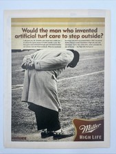 2004 Magazine Print Ad Advertisement Miller High Life Beer Vince Lombardi Packer picture