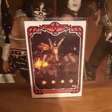 KISS Aucoin 1980 Eric Carr Australian card number 53 picture