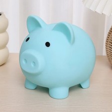 Piggy Bank, Coin Bank for Boys and Girls, Children's Plastic Shatterproof Money picture