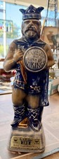 Vintage 1973 Jim Beam Minnesota Vikings Kensington Runestone Whiskey Decanter picture