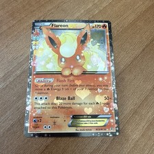 Pokémon TCG Flareon EX Holo Card Generations Ultra Rare, RC6/RC32 picture