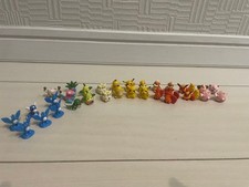 Pokemon Pokemon Chibi Poke Model 31pc Set Collectible 15+ Used picture