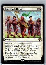 Practiced Offense 25 Rare Secrets of Strixhaven Magic: The Gathering Near Mint picture