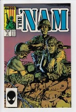The 'NAM #11 - 12 - 13 - 15 - 17  LOT of 4 Total 1987 Vietnam War Marvel Comics picture