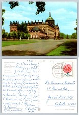 Potsdam Neues Palais Sanssouci Postcard 1986 DDR East Germany Posted picture
