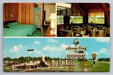 Adel, Georgia Quality Court Motel Multi View Vintage Circa 1962 Postcard picture
