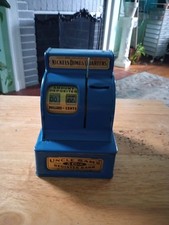 Vintage Uncle Sam's 3-Coin Register Bank Working Great 1950's   picture