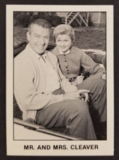 Leave It To Beaver 1983 Mr. and Mrs. Cleaver Pacific Card #2 (NM) picture