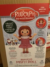 Rudolph the Red-Nosed Reindeer 18.11-In Misfit Doll Animatronic Christmas picture