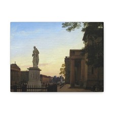 Eduard Gaertner (1801-1877) Berlin, Neue Wache - 1833 - Canvas Wall Art picture