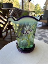 Fenton Hand painted Designer Showcase Series Signed By Bill Fenton picture