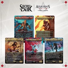 Magic: The Gathering TCG: Secret Lair Assassins Creed Lethal Legends - Rainbow F picture