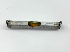 Vintage Stanley Line Level Model 187 Dependable Old Tool Clip On Rustproof Metal picture