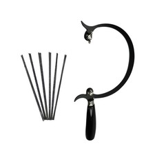 Saw Frame Hacksaw Handle Curved Coping Saw Frame & Saw Blade Set Size: 4/0 - 2 picture