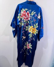 Vintage Kimono, Silk Embroidered, Made in Japan, 1960's, Unisex - VG condition picture