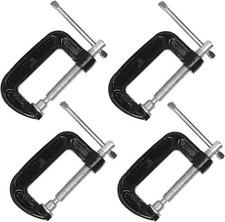 4pcs - 2 Inch C-clamp Set, Heavy Duty Steel C Clamp Industrial Strength C Clamps picture